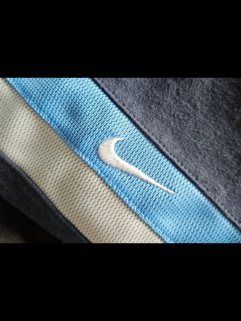 Nike Men's Blue & White Athletic T Shirt XL